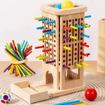 Entdecke den Lernspaß mit dem Holzspielturm für Kinder
