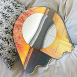 Blütenförmiger Acrylspiegel mit Prisma-Effekt