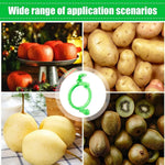 Fruchtzauber | Kompakter Handheld Obstschäler mit Komfortgriff