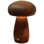 Adjustable Wooden Night Light with USB Charging Function