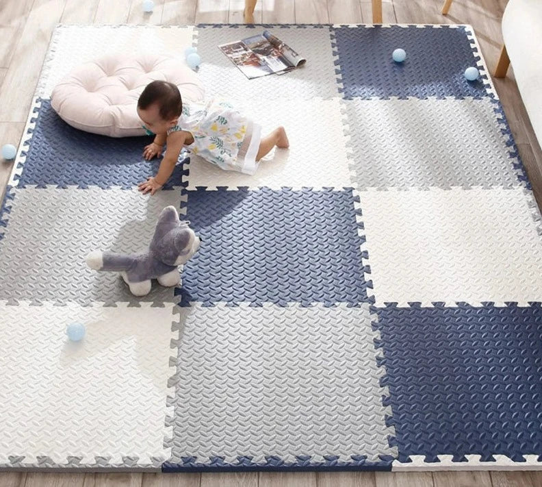 Protective Baby Play Mat – 12-Piece Set for Carefree Play