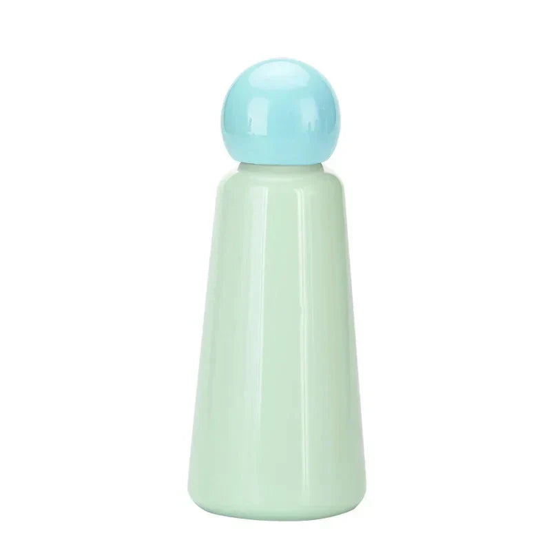 Elegante Edelstahlflasche mit doppeltem Farbdesign