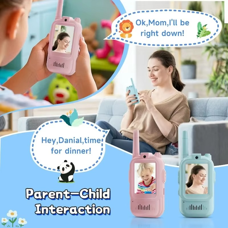 Interaktives Videokommunikationsgerät für Kinder | USB C Aufladung