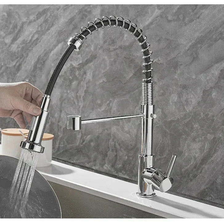 FlexiSpritz – Versatile Kitchen Faucet with Two Outlets