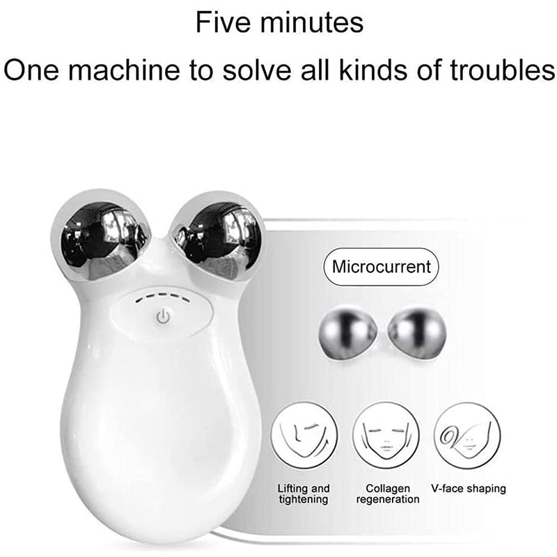 Microcurrent Facelift Massager for Radiant Skin