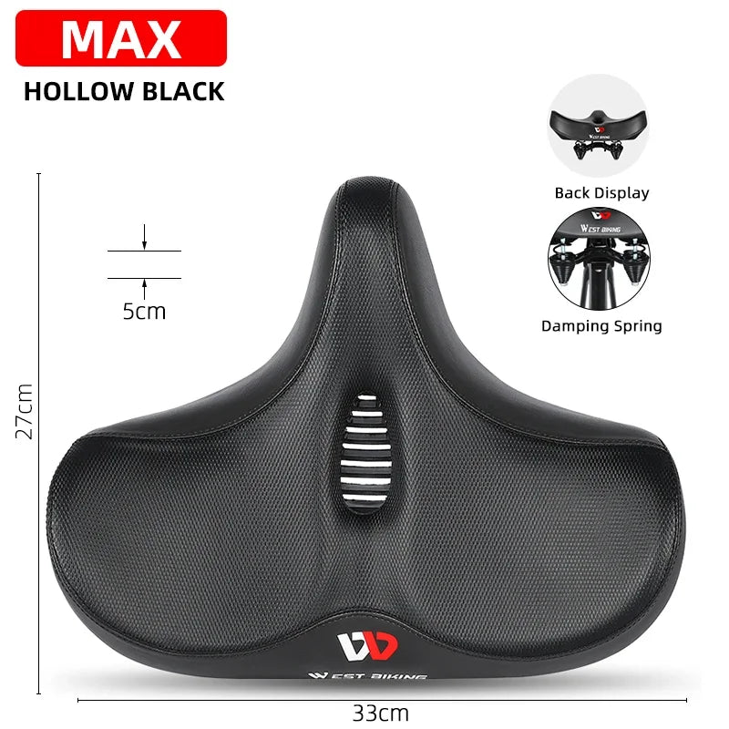 Komfortabler Ergonomischer Fahrradsattel – Ideal für Stadt- und Geländefahrten