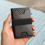 Stilvoller RFID-Kartenhalter aus Aluminium für Herren