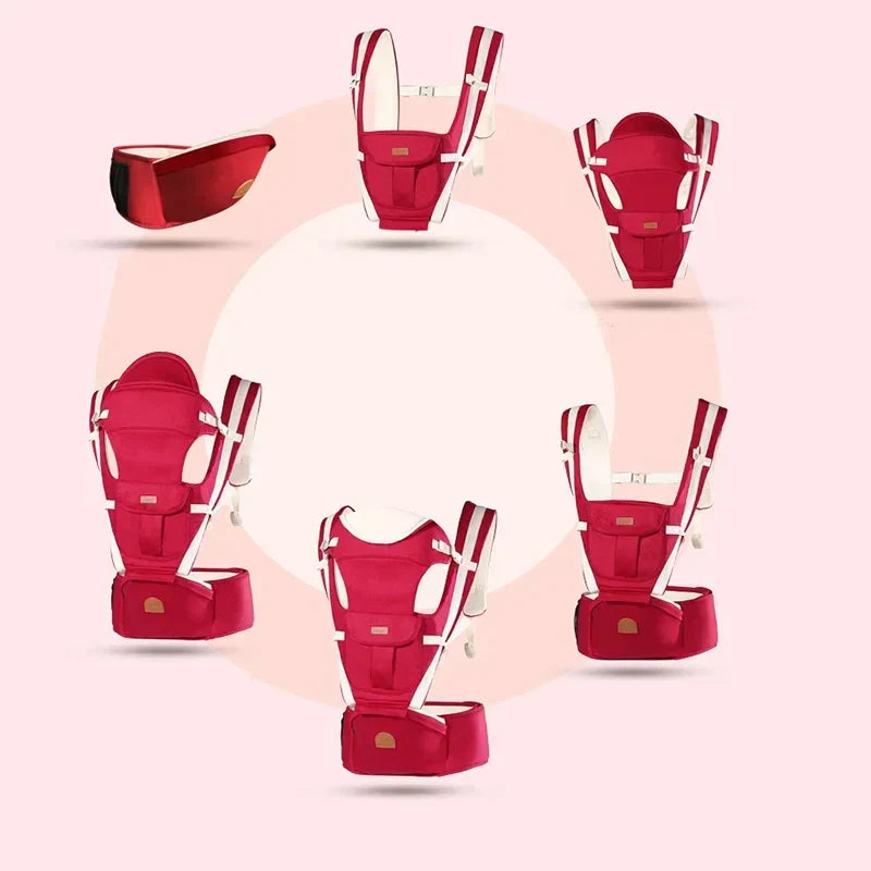 Ergonomischer Tragegurt für Neugeborene – 3-in-1 Baby Tragehilfe