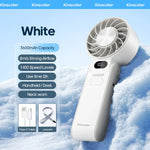 FrostWind Mini Fan | Customizable Cooling with 100 Settings | 3600 mAh Battery | Portable & Ice-Cooling