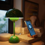 Akku LED Tischlampe im Pilzdesign – Dimmbar und Mobil