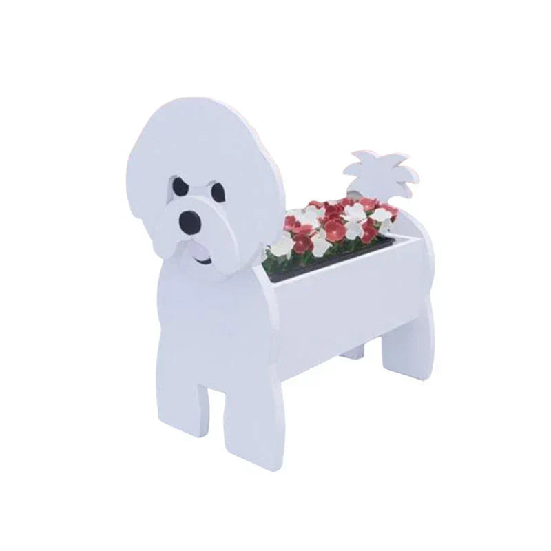 Hundefreundlicher Blumentopf – Verspielter Pflanzenbehälter