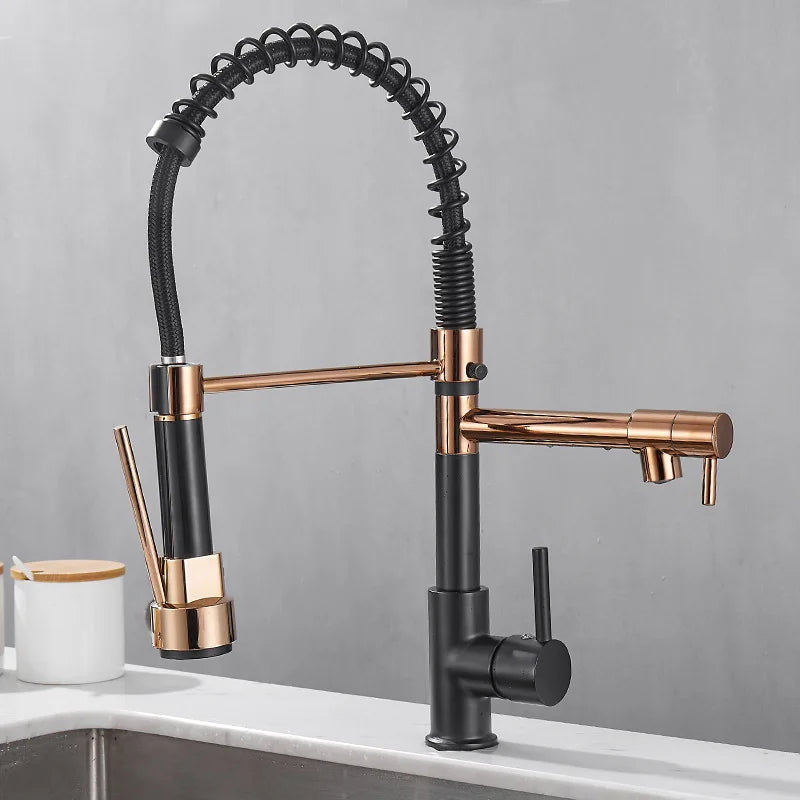 FlexiSpritz – Versatile Kitchen Faucet with Two Outlets