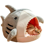 Weicher Shark Katzenbett – Gemütlicher Rückzugsort für drinnen