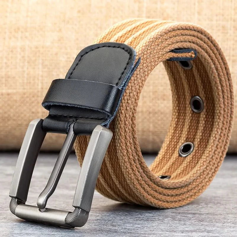 FlexiGürtel | Verstellbarer Canvas-Gürtel für Herren