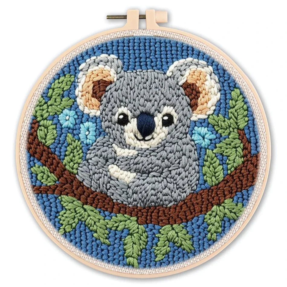 Tierische Fadenkunst: Kreatives DIY-Set mit Zubehör