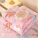 Blütenzauber Cuddly Blanket | Soft Blanket for Home & Travel