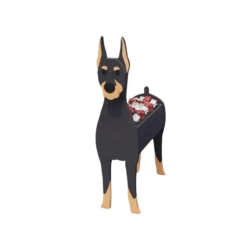 Hundefreundlicher Blumentopf – Verspielter Pflanzenbehälter