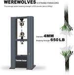 Robustes Outdoor-Seil 4 mm mit 9 Kernen - 295 kg Tragkraft
