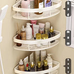 Rectangular Shower Caddy No Drilling | Rust-Proof Design for Your Bathroom