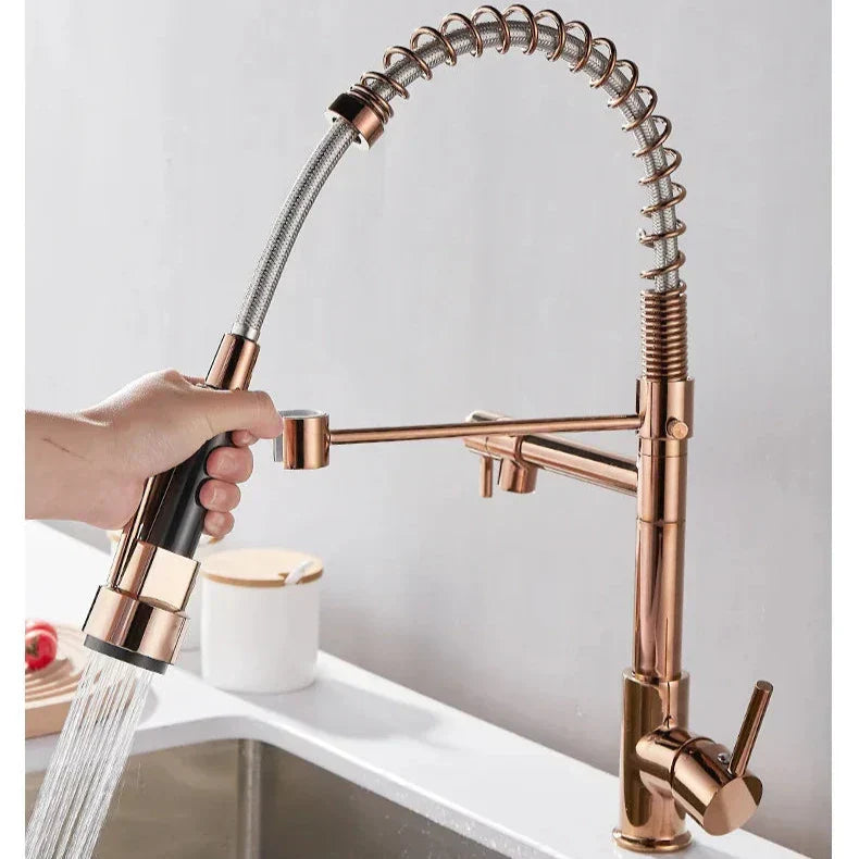FlexiSpritz – Versatile Kitchen Faucet with Two Outlets