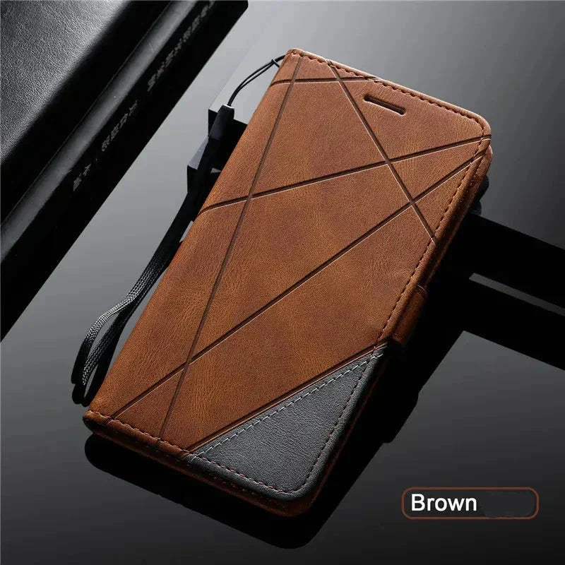 Elegant Leather Flip Case for Samsung Galaxy A-Series