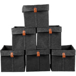 Six-Piece Felt Organizer Set | 12 L Foldable Storage Solutions for Your Home