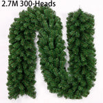 FroheFest Christmas Garland | 2.7m Artificial Fir Garland for Festive Decoration