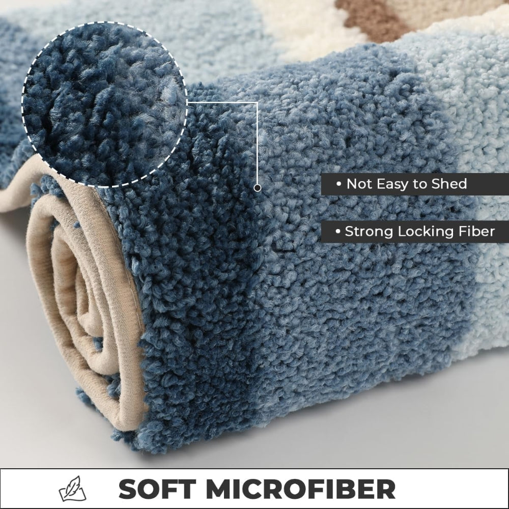 Meereszauber | Badteppich mit Fußabdruck-Motiv