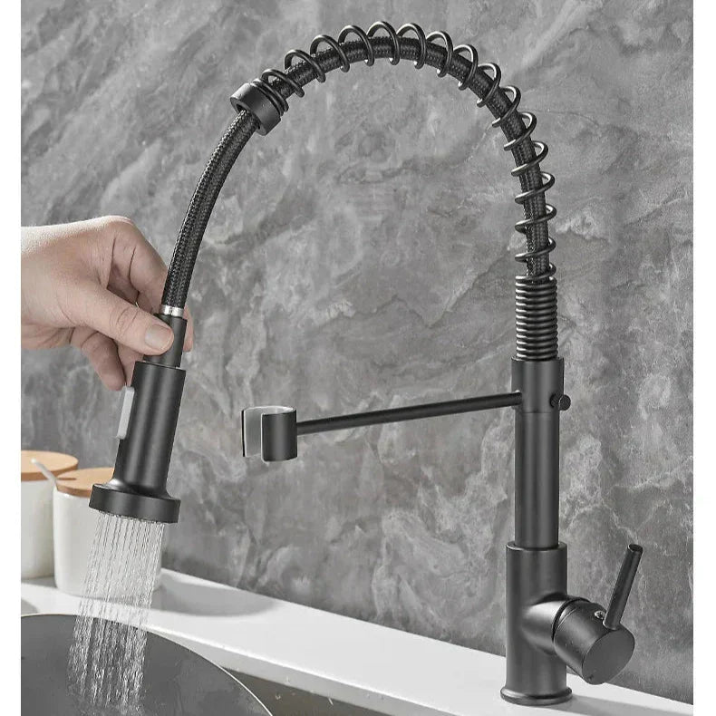 FlexiSpritz – Versatile Kitchen Faucet with Two Outlets