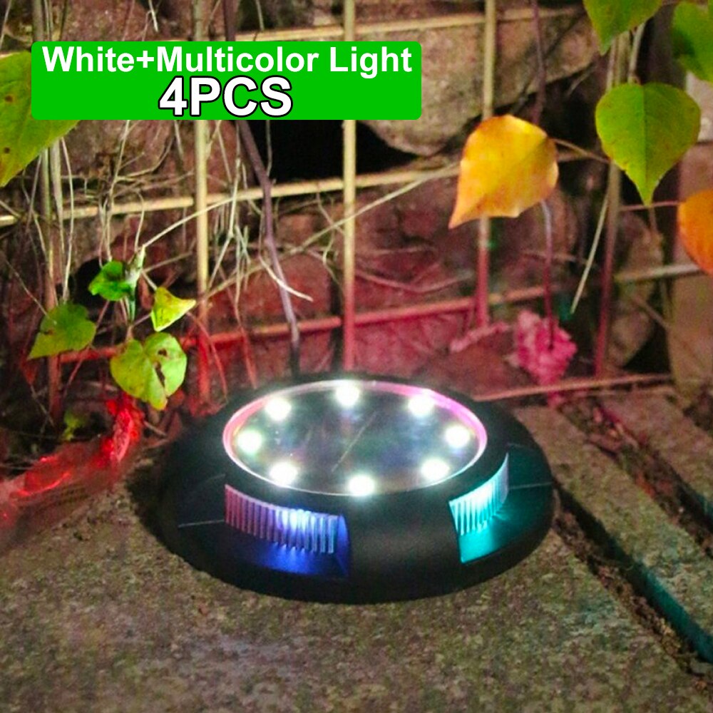 Solarbetriebene Gartenlichter mit Farbwechsel | LuminaGard