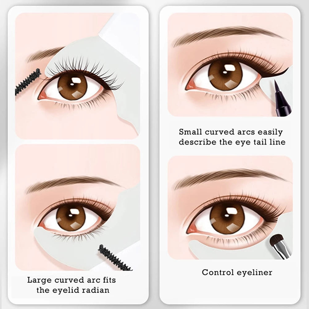 Perfekte Augen-Make-up-Hilfe - 2 Stücke für müheloses Styling