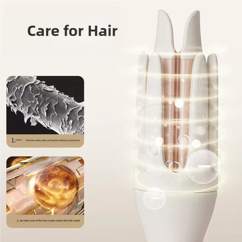 StyleMaster 2-in-1 Curling Wand & Hair Straightener | Automatic Rotating Function