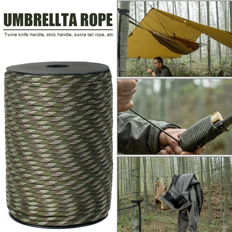Robustes Outdoor-Seil 4 mm mit 9 Kernen - 295 kg Tragkraft