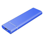 Externe 8TB SSD mit USB 3.1 und Aluminium-Gehäuse