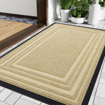 Non-slip natural rubber doormat for every home
