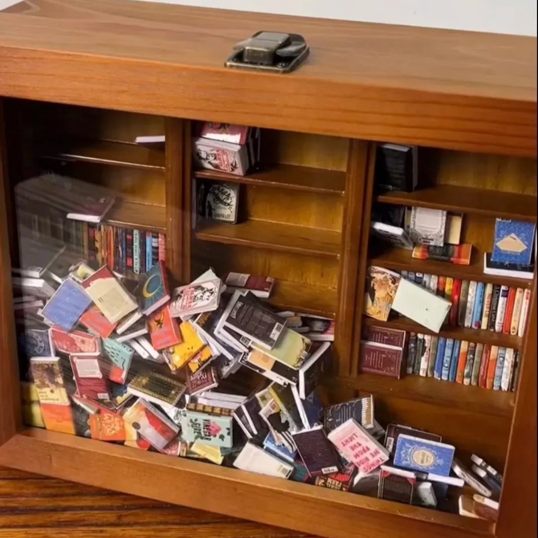 Miniaturbibliothek für Entspannung und Klarheit