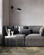 Elegante Wandlampe mit flexibler Ausrichtung