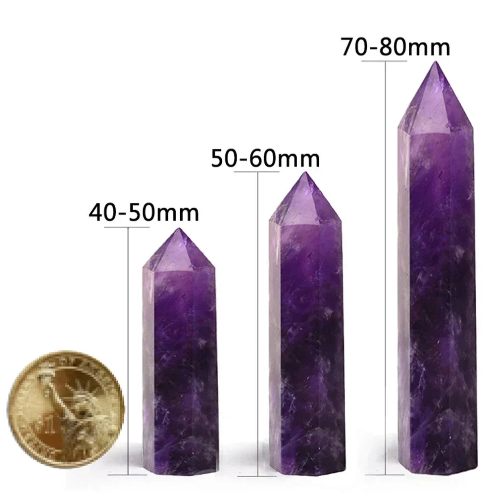 Crystal Clear Natural Quartz Obelisk | Spiritual Energy for Your Home