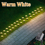 Sonnenstrahl Solar LED Außenleuchten | 15/30 LEDs | 8 Lichtmodi | IP65 Wetterfest