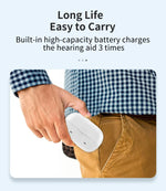 Discreet Digital Hearing Aid for Clear Hearing and Joie de Vivre