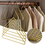 Stylish Aluminum Hangers for an Organized Wardrobe (5 Pieces)