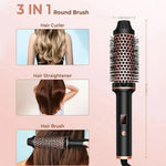StyleMaster Pro | 3-in-1 Hair Styling Device | Anti-Scald & Ionic Care