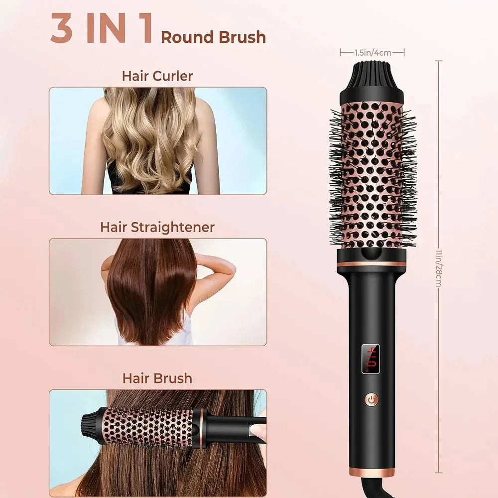 StyleMaster Pro | 3-in-1 Hair Styling Device | Anti-Scald & Ionic Care