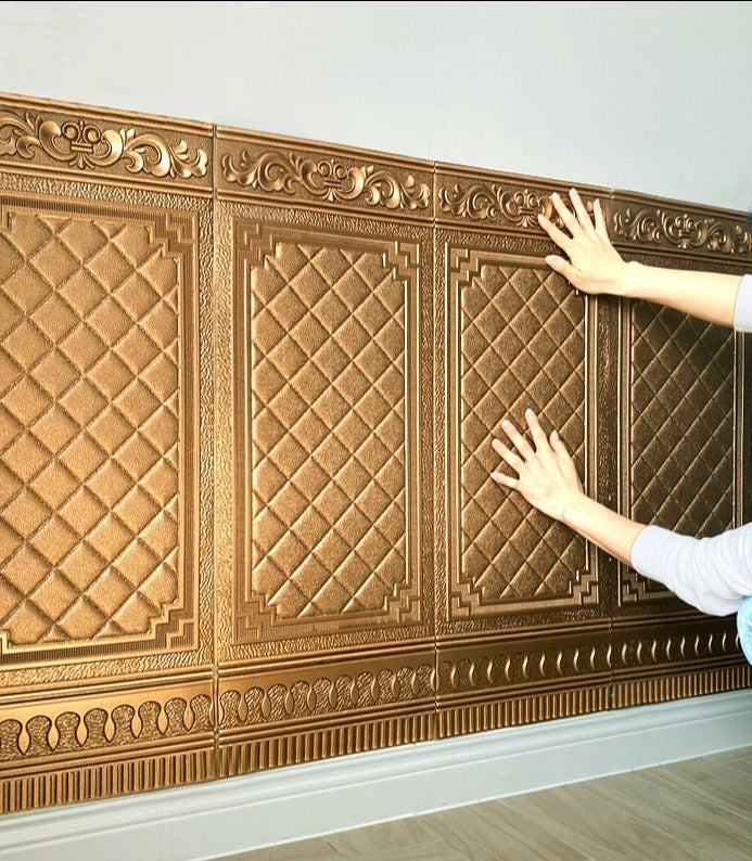 3D Selbstklebender Wandaufkleber im Antik-Stil