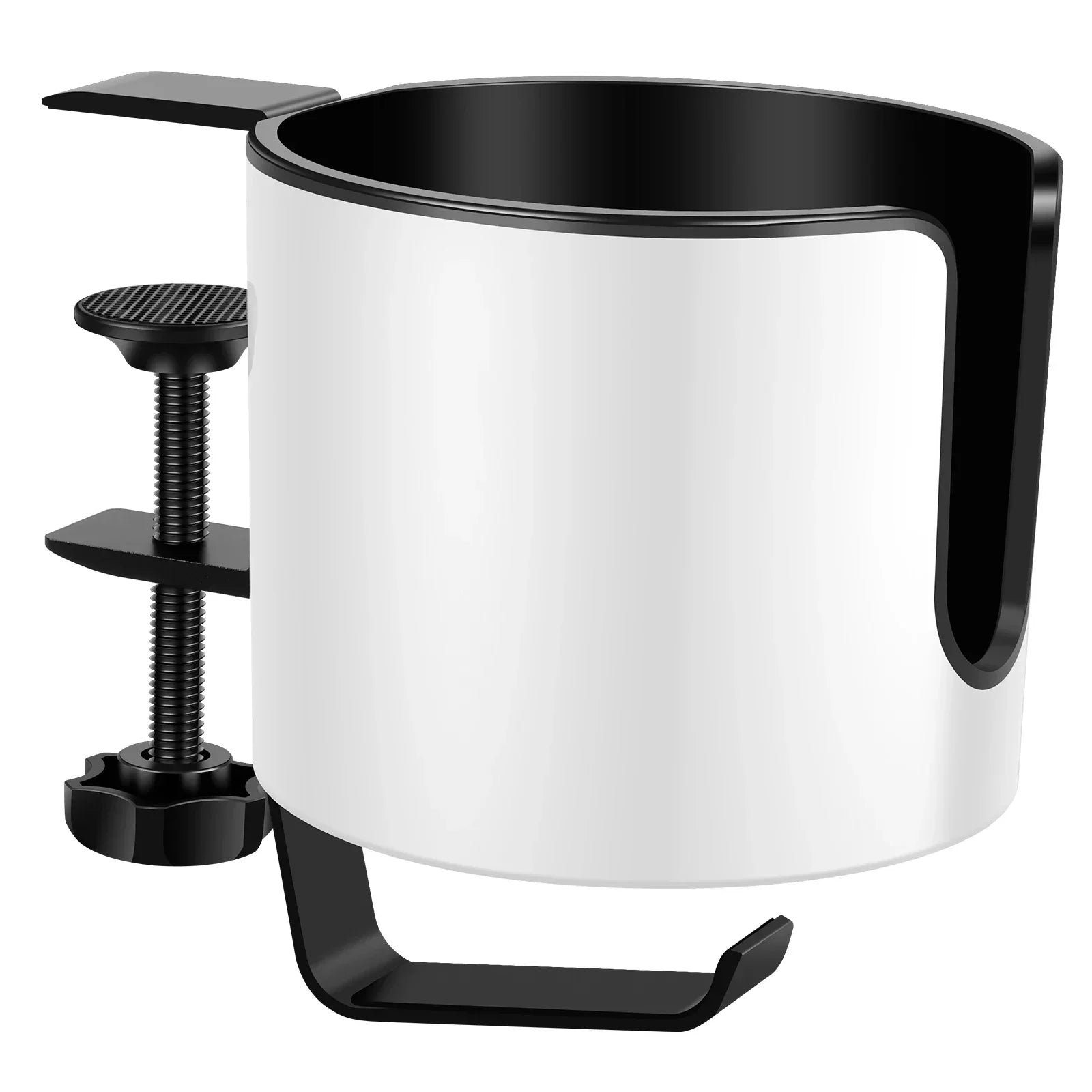 Practical 2-in-1 Drink and Headphone Holder for Desks