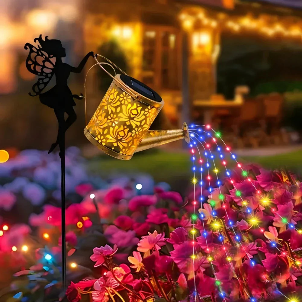 Garden Magic | Solar-Powered Watering Can for Atmospheric Lighting