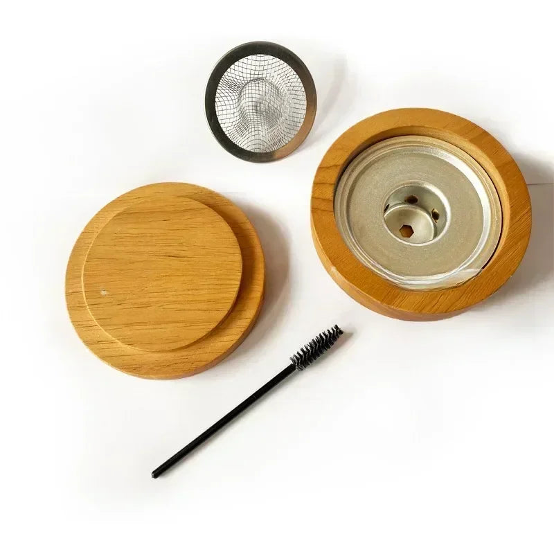 Rauchige Genüsse: Holz-Cocktailraucher-Set für kreative Drinks
