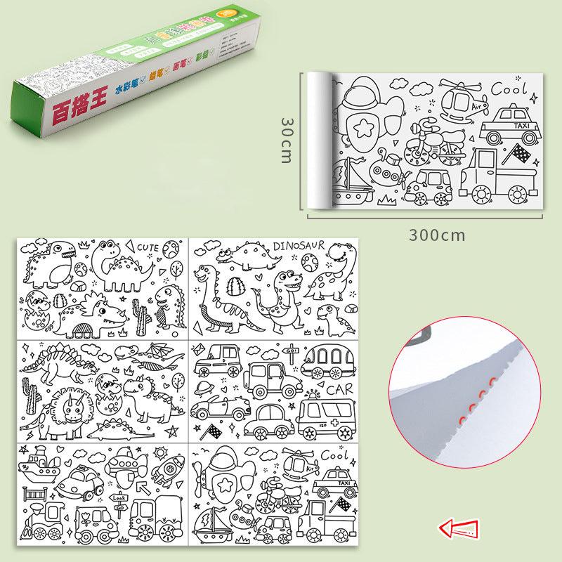 XXL-Malpapier für kreative Kinderträume