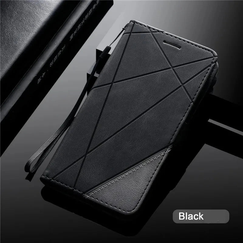 Elegant Leather Flip Case for Samsung Galaxy A-Series
