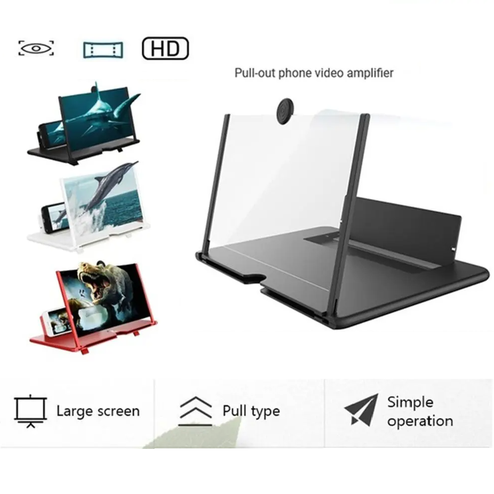 SmartView | Tragbarer Smartphone-Projektor mit 10 Zoll Bildschirm
